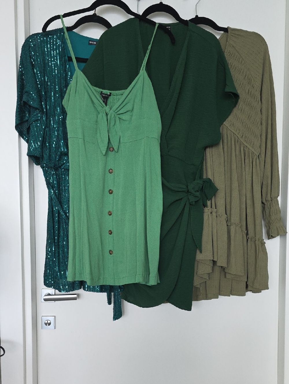 4 Pack Green Dresses